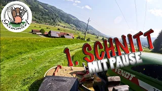 FarmVLOG#237 - 1. Schnitt mit Hindernissen