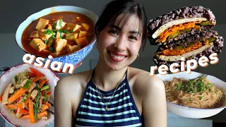 WHAT I EAT IN A WEEK ASIAN DISHES | VEGAN | HEALTHY