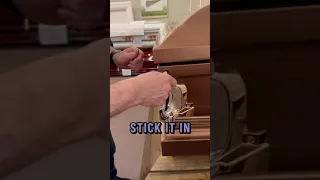 How to Open a Gasketed Casket