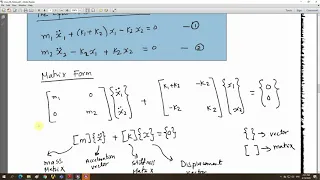 ME433- Mechanical Vibrations Class 08 Part 01