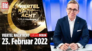 🔴  Viertel nach Acht – 23. Februar 2022 | LIVE Replay