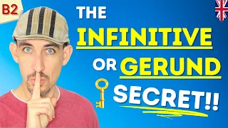 🔥 EXPLAINED! When to use the Infinitive and Gerund After Verbs