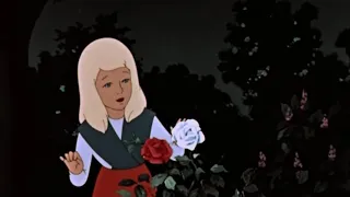 Отрывок из советского мультфильма "Снежная Королева" - Герда в саду вспоминает Кая