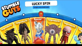 ULTRAMAN VS MONSTER DI GAME STUMBLE GUYS - KOMPILASI ANIMASI STUMBLE GUYS