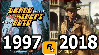 Эволюция игр от Rockstar Games (1997-2018)