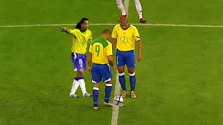 ( Ronaldo Ronaldinho And Adriano ) Brazil's Attacking Force vs Germany 2004