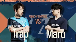 [2021 GSL Season 3] Ro.8 — Матч 3: Maru (T) vs. Trap (P)