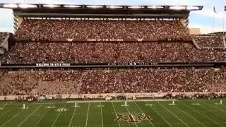 Texas Aggie Yells At Mississippi State Game 2015