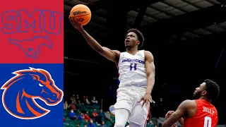 Boise State vs SMU 2021 NIT First Round Highlights