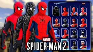 HOW TO UNLOCK THE NO WAY HOME SUIT & ALL MCU SUITS in Marvels Spider Man 2 PS5