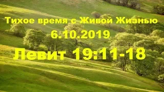 Тихое время с Живой Жизнью: Левит 19:11–18 (06102019)