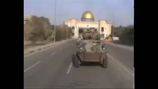 Australian Army ASLAV Drivin Baghdad