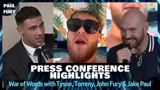 Jake Paul and Team Fury Press Conference Highlights