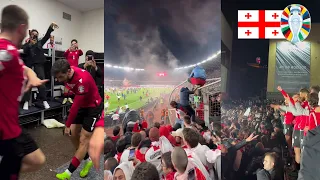 Completely Crazy Scenes In Georgia As They Qualify For The EUROS For The First Time In History