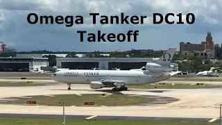 Omega Tanker Takeoff DC10 at Tampa International Airport