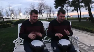 Twin Street Drummers Playing Levan Polkka Song!