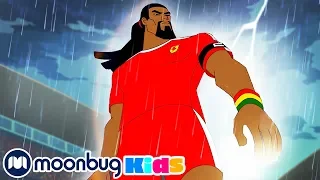 Supa Strikas - Dancing Rasta auf dem Eis | Zeichentrickserie | Cartoons für Kinder | Moonbug Deutsch