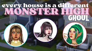 Sims 4 Speed Build / Monster High Edition