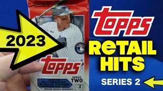 Topps 2023 Series 2 Retail Fat Pack Hits Inserts Parallels Baseball Sports Cards Collecting MLB