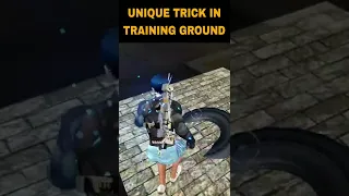 TRAINING GROUND UNIQUE TRICK  || कोई नहीं जानता || GARENA FREE FIRE #shorts