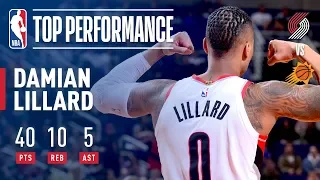 Damian Lillard Drops 40 & Hits Game Winner in Phoenix! | February 24, 2018