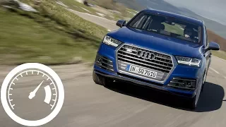 Audi SQ7 4.0 TDI V8 quattro tiptronic acceleration: 0-100 km/h, 0-250 km/h :: 1001cars