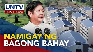 Pang  Marcos Jr , nagkaloob ng pabahay para sa 360 pamilya sa Bacoor, Cavite