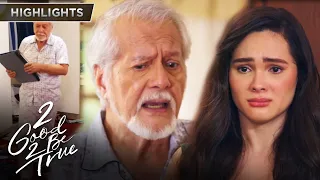 Jill cries at the sight of Lolo Hugo suffering of his illness | 2 Good 2 Be True (w/ Eng Subs)