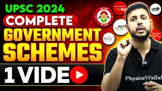 Complete Government Schemes 2023-24 ONE Shot | UPSC 2024 | UPSC Prelims | OnlyIAS