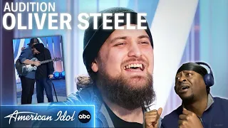 HIP HOP Fan REACTS To Oliver Steele Leaves Us In Tears As He Sings To His Dad - American Idol 2023