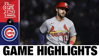 Cardinals vs. Cubs Game 2 Highlights (9/24/21) | MLB Highlights