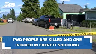 2 dead, 1 hospitalized after shooting at Everett home