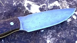 How To Make a Knife From a Chainsaw Chain