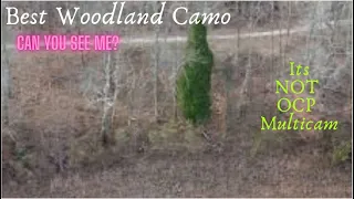 Multi-cam NOT a good camo for woodland environment
