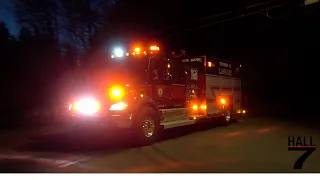 Langley Township Fire Department - Engine 4-1, Engine 3-1, & Engine 6-1 Responding