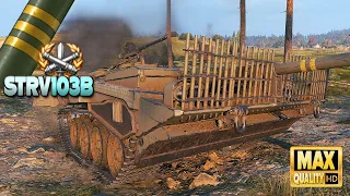 Strv 103B: Nervous guy fights for the 3rd mark - World of Tanks