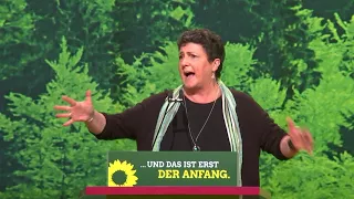 Anja Piel Bewerbungsrede auf dem Bundesparteitag 2018