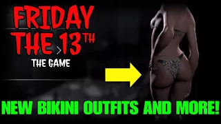 NEW BIKINI OUTFITS, & RAIN EFFECT UPDATE!! | Friday the 13th: The Game