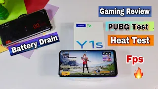 Vivo Y1s Pubg Test |Gaming Review |Vivo Y1s Battery Drain with PUBG Game Play 🔥FPS Heat Test ??