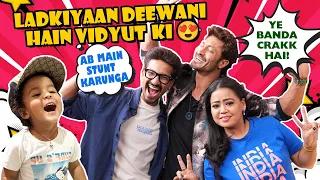 Ladkiyaan Deewani Hain Vidyut Ki 🤩😍 | Bharti Singh | Haarsh Limbachiyaa | Golla