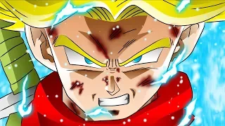 Part 2 Super Saiyan Rage Trunks VS Goku Black and Zamasu  English Dub