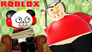 ESCAPE EVIL GRANDPA! Will Ryan and Combo Panda Survive?