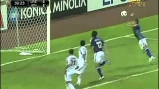 Japan 3 UAE 1 Asian Cup 2007 日本対アラブ首長国連邦