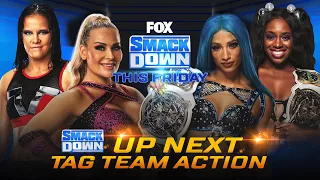 SmackDown: Sasha Banks & Naomi Vs Natalya & Shayna Baszler #WWE2K22 #SmackDown