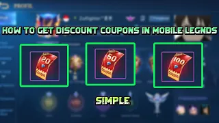 HOW TO GET UNLIMITED DISCOUNT COUPONS IN MOBILE LEGENDS - english language