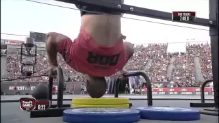 2012 CrossFit Games - Medball-Handstand Push-up: Men, Heat 2