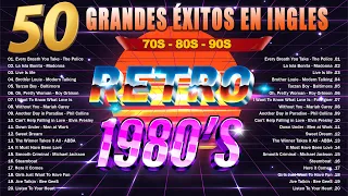 Grandes Éxitos De Los 80 y 90 En Inglés - Las Mejores Canciones De Los 80 y 90 - Retromix 80 y 90