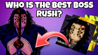 Who’s the Best Boss Rush character? | Anime Dimensions