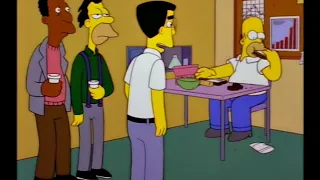 The Simpsons - Eats like a pig