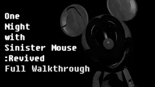 One Night with Sinister Mouse: Revived | Full Walkthrough Night 1-2 + Extras (No Commentary)